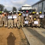 The Mbarie Services engineering team celebrates successful certification—equipping them with updated skills to deliver top-quality results in engineering, procurement, and construction projects across Nigeria